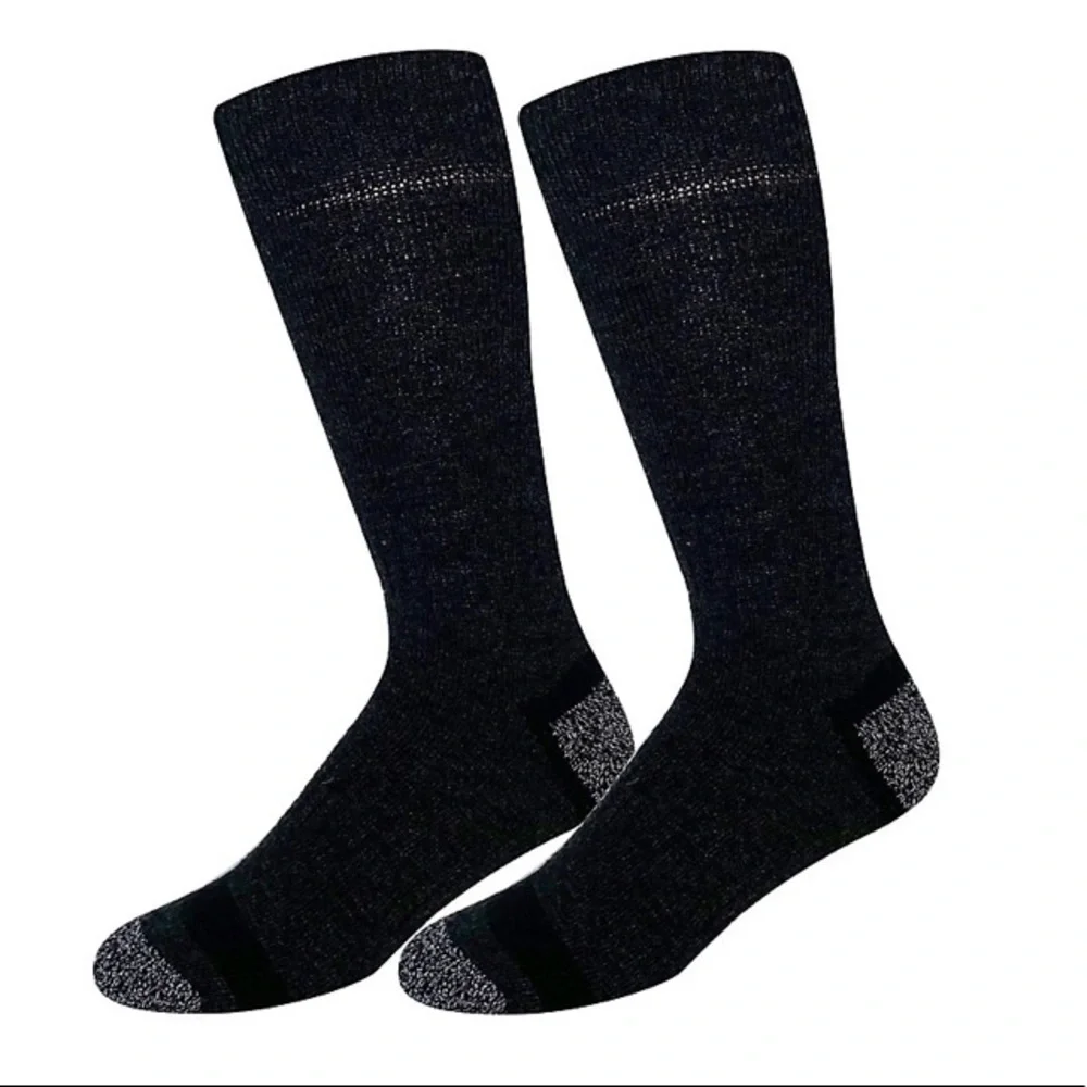 Men's Croft & Barrow 2-pack Tech Wool‎ Crew Socks